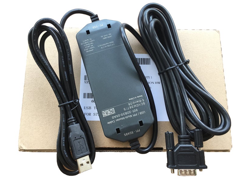 Washinglee USB Programming Cable for Siemens PLC S7 200 and Touch Screen, for 6ES7901-3DB30-0XA0 Replacement (S7 200+Touch Panel) - Image 1